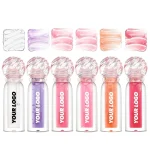 Natural-looking lip shine created with a sheer oil formula