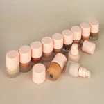 Smooth foundation coverage for a natural beauty look
