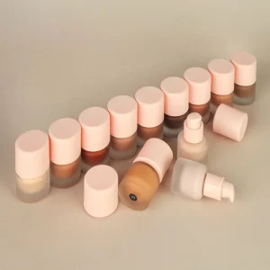 Smooth foundation coverage for a natural beauty look