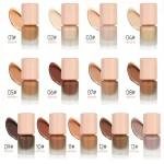 Liquid foundation with a fresh and polished complexion effect