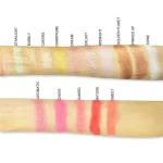 Highlighter powder with complementary blush shade for a fresh makeup look