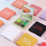 Nine-color beauty palette suitable for daytime and evening looks