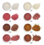 Radiant complexion enhanced with loose shimmer powder