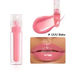 Neutral beige gloss for understated beauty