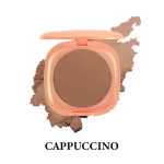 Matte complexion makeup in a travel-friendly compact