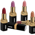 Close-up beauty product shot of a colored makeup stick