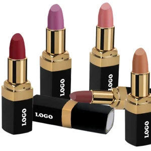 Close-up beauty product shot of a colored makeup stick