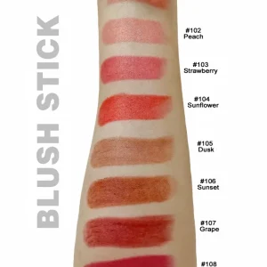 Easy-to-blend blush stick for effortless makeup
