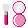 Custom face makeup products including foundation, blush, concealer, and highlighter for beauty brands Private label face cosmetics with diverse shades and formulas for professional makeup collections